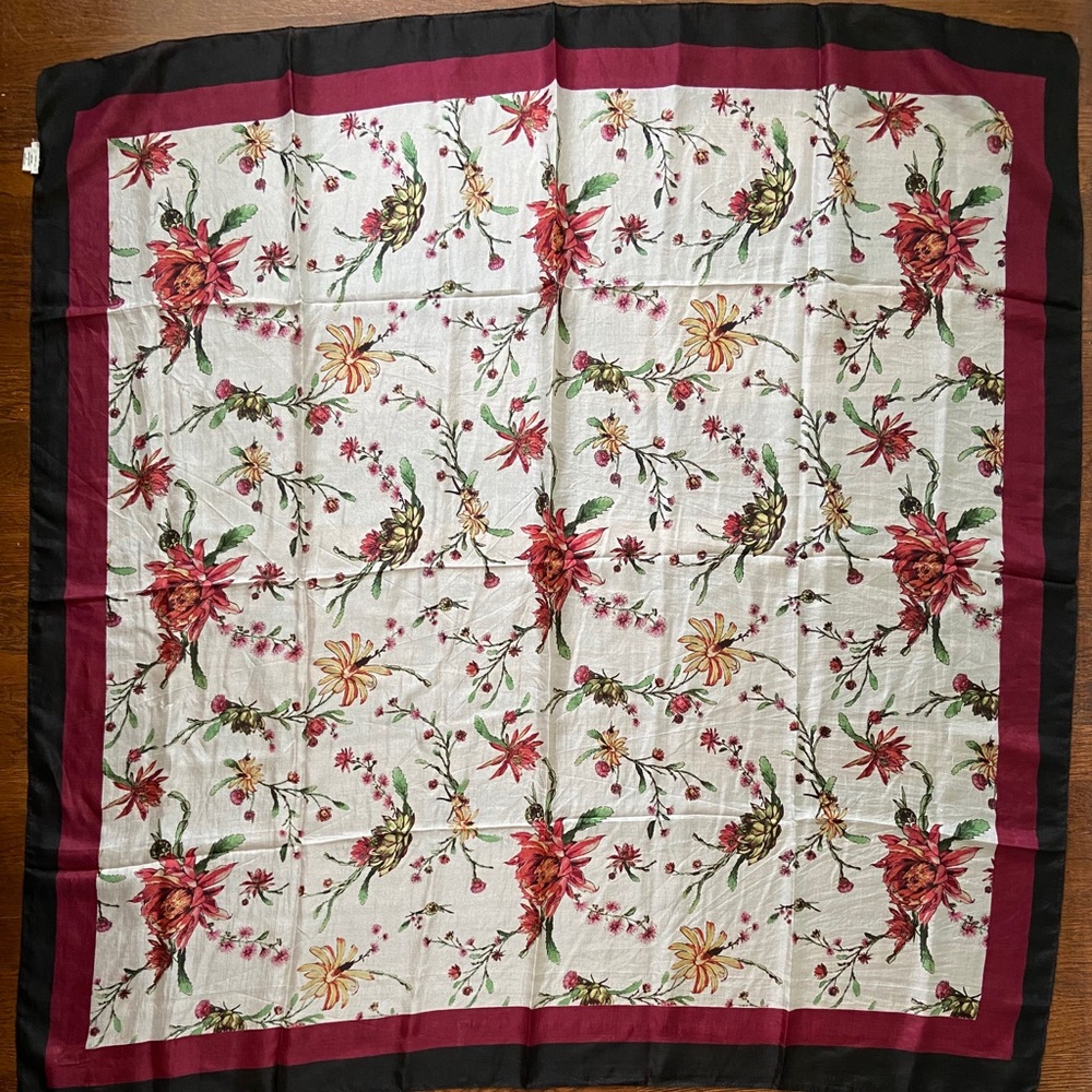 Designer Chan Luu Silk Scarf